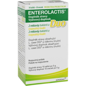 ENTEROLACTIS® Duo probiotika a prebiotika 10x5 g