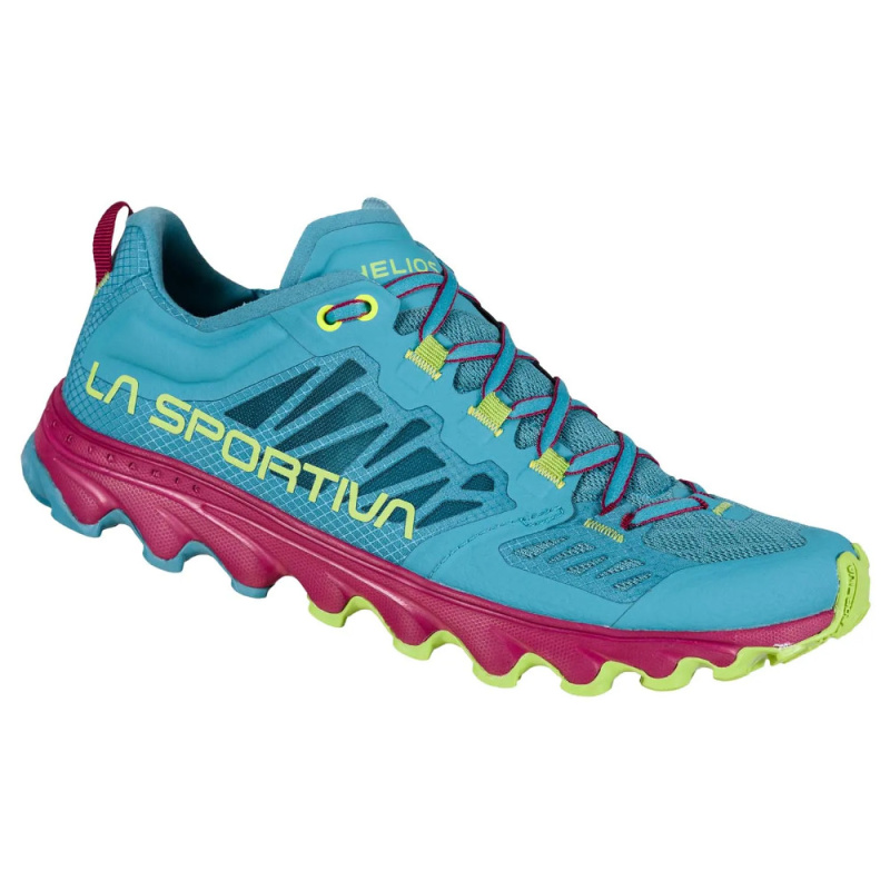 Dámské běžecké boty La Sportiva Helios III Woman Topaz/Red Plum 37