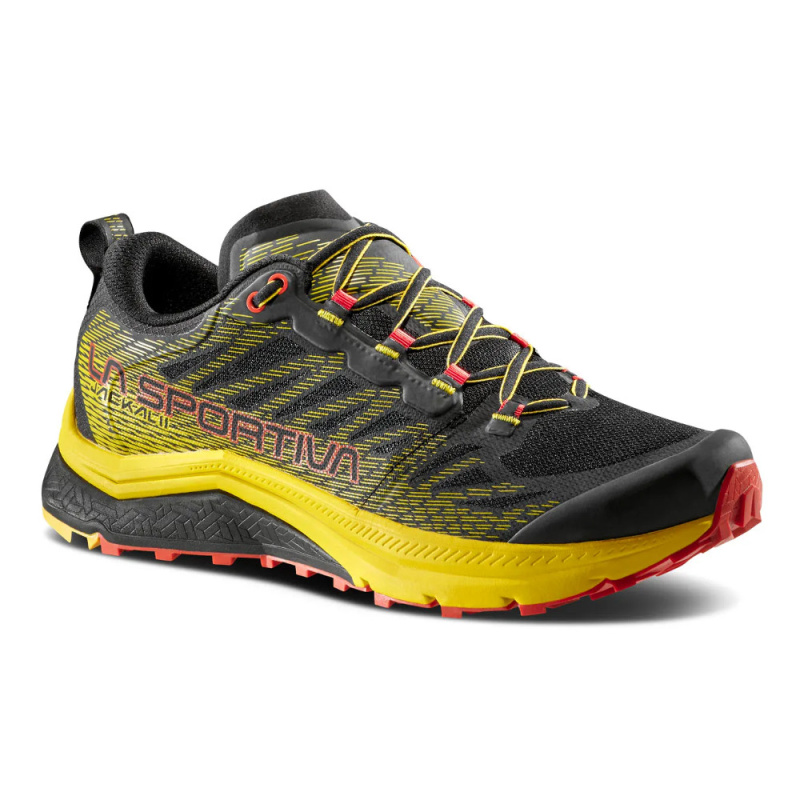 Pánské trailové boty La Sportiva Jackal II Black/Yellow 47