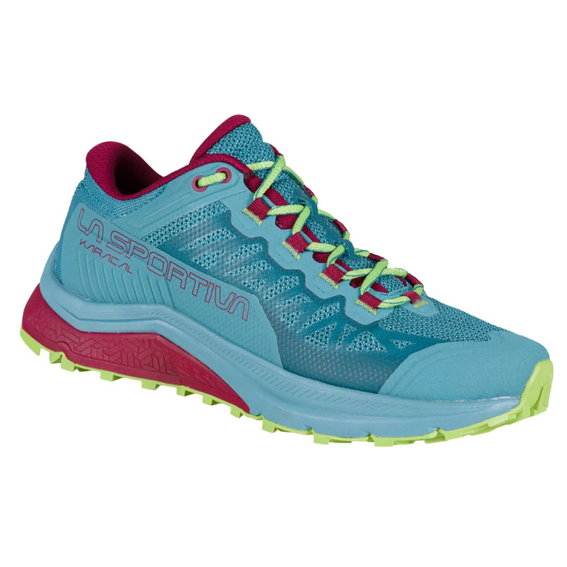 Dámské trailové boty La Sportiva Karacal Woman Topaz/Red Plum 38
