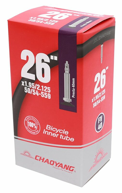 duše CHAOYANG 26x1,95/2,125 (50/54-559) FV 48 mm Barva: ventil FV, Velikost: 26"
