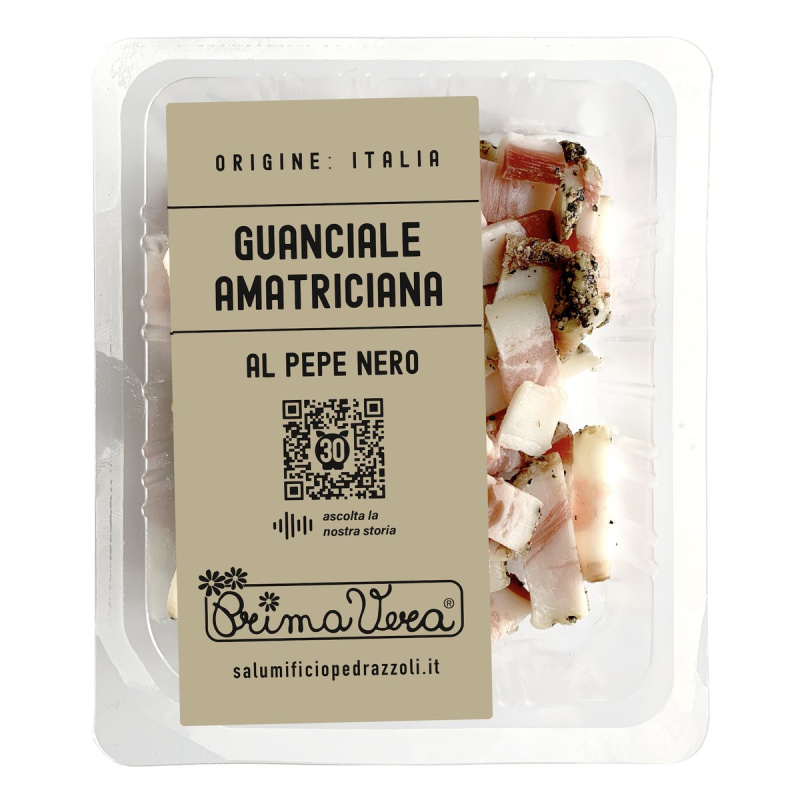 PrimaVera BIO Guanciale s černým pepřem