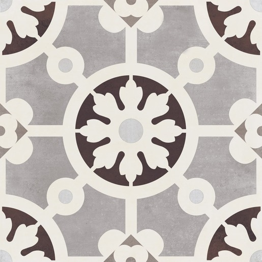 Dlažba Del Conca Paris marrone 20x20 cm mat 20PR00YMA