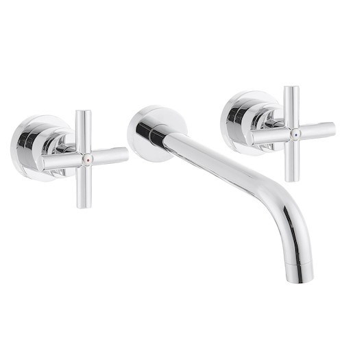 Paffoni Cruz umyvadlová baterie včetně podomítkového tělesa chrom QTV008