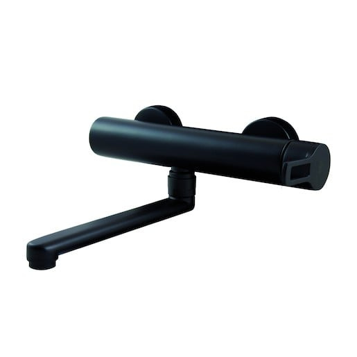 Paffoni Vallone dřezová baterie ringo bez výpusti 150 mm černá RIN161NO