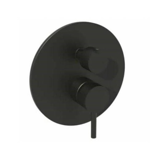 Paffoni Light sprchová baterie s přepínačem černý mat LIG019NO