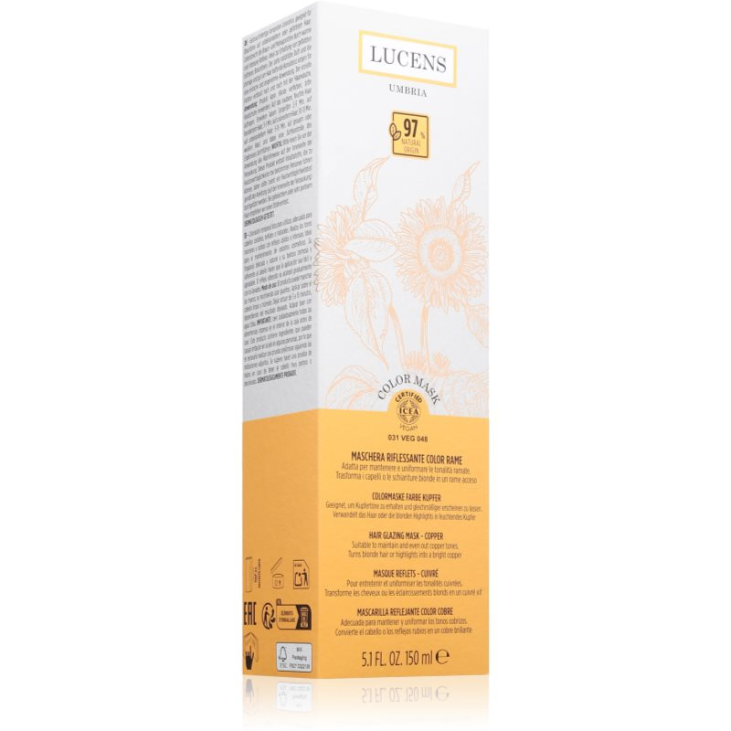 Kemon Group Mask Tonalizante barvicí maska na vlasy odstín Copper 150 ml