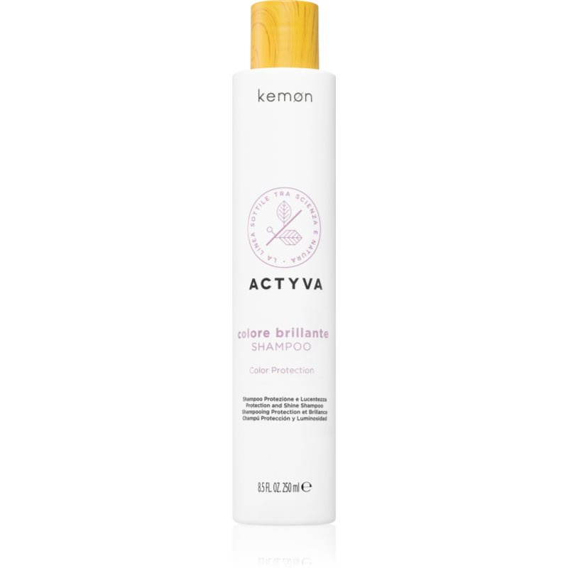 Kemon Actyva Colore Brillante rozjasňující a posilující šampon pro barvené vlasy 250 ml