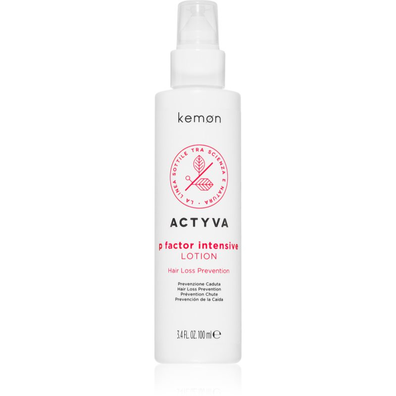 Kemon Actyva P Factor Intensive mléko proti vypadávání vlasů 100 ml
