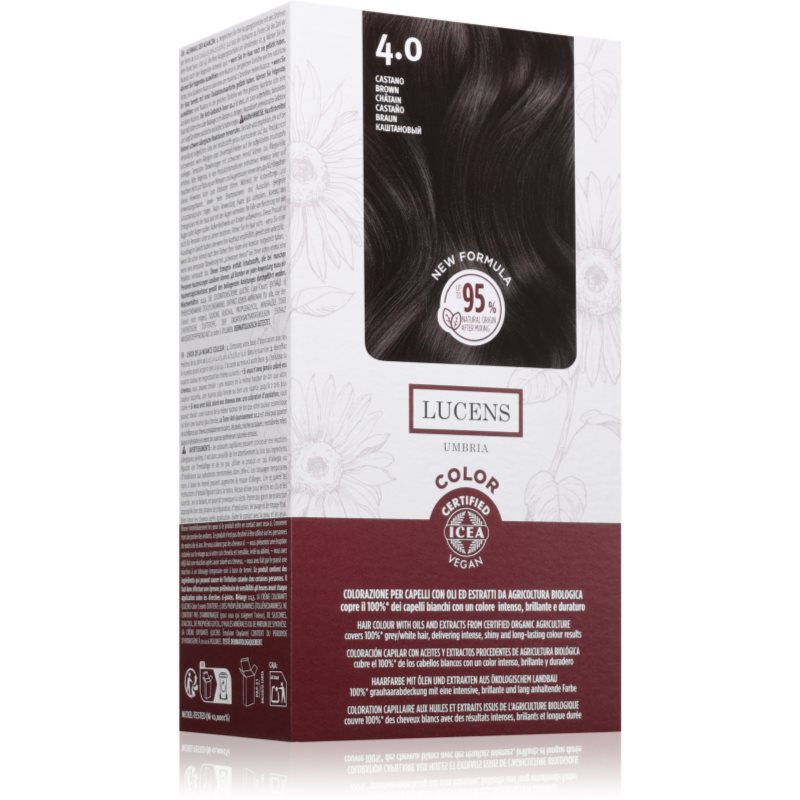 Kemon Group Umbria barva na vlasy odstín 4.0 Castano 50 ml