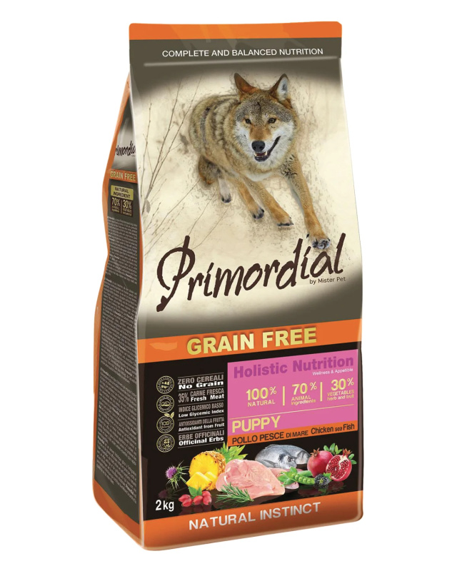 PRIMORDIAL Puppy Chicken&Seafish 2 kg