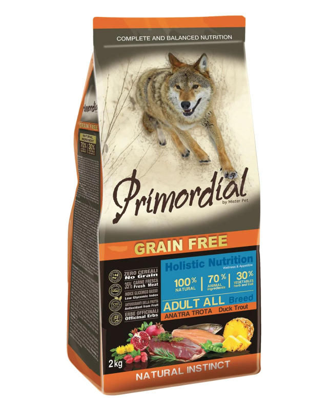 PRIMORDIAL Adult Trout&Duck 2 kg