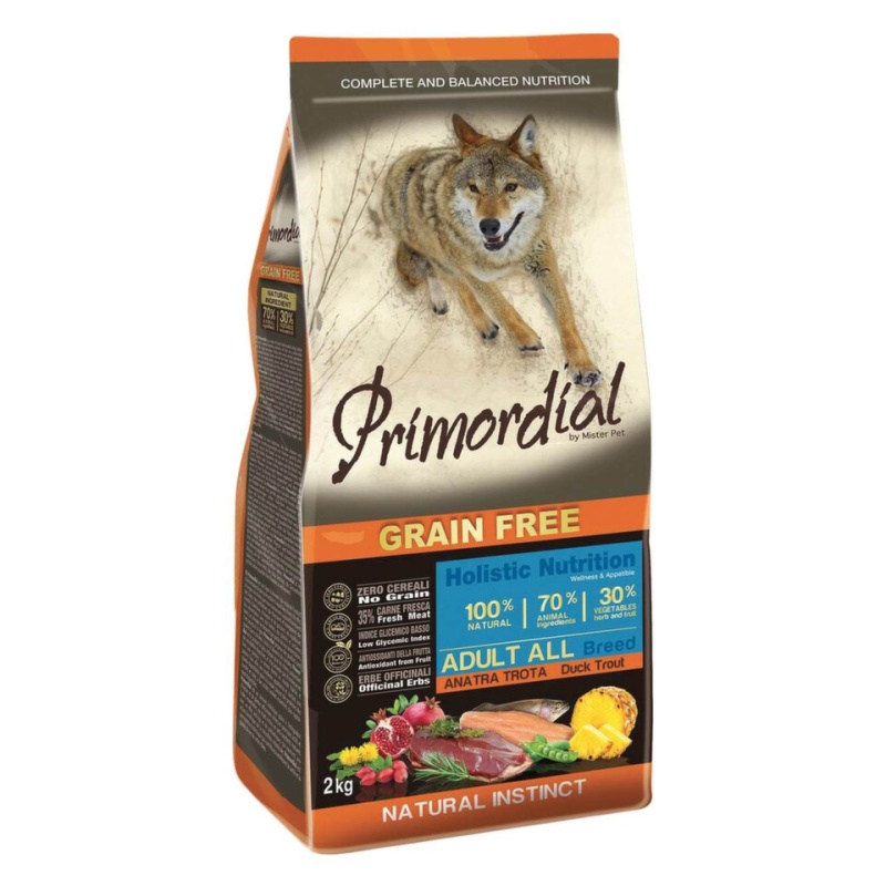 PRIMORDIAL Adult Trout&Duck 12 kg