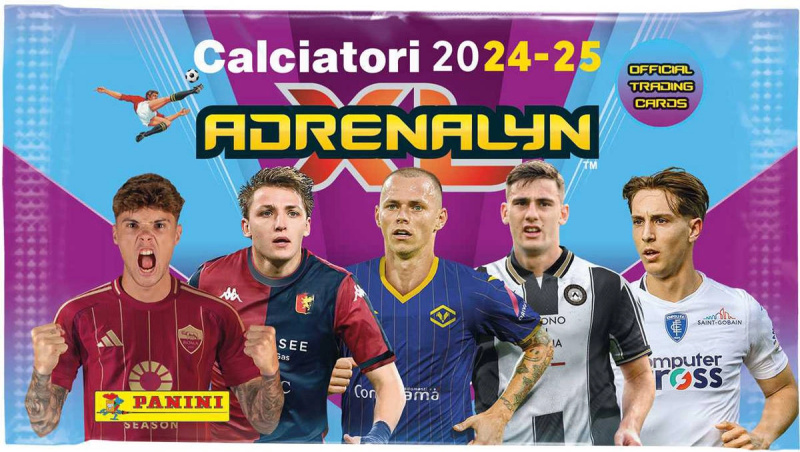 Panini FIFA 365 2024/2025 Serie A Adrenalyn XL sběratelské karty – booster 6 karet