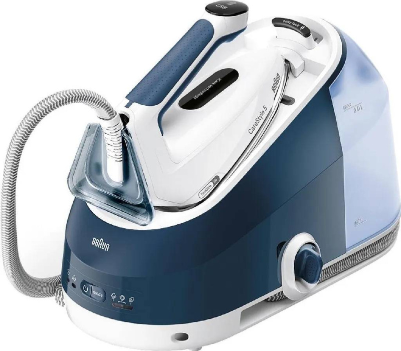 Parní generátor Braun CareStyle 5 IS5245BL / 2400 W / 2000 ml / modrá Varianta: ivi1