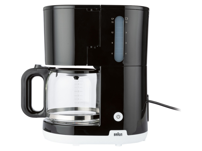 Braun Filtrační kávovar »Kf1100Bk«, 1000 W, systém OptiBrew (černá)