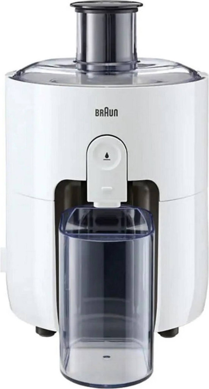 Odstředivý odšťavňovač Braun PurEase SJ3100WH / 55 mm / 500 W / 1,25 l/0,75 l / černá/bílá Varianta: ivi1