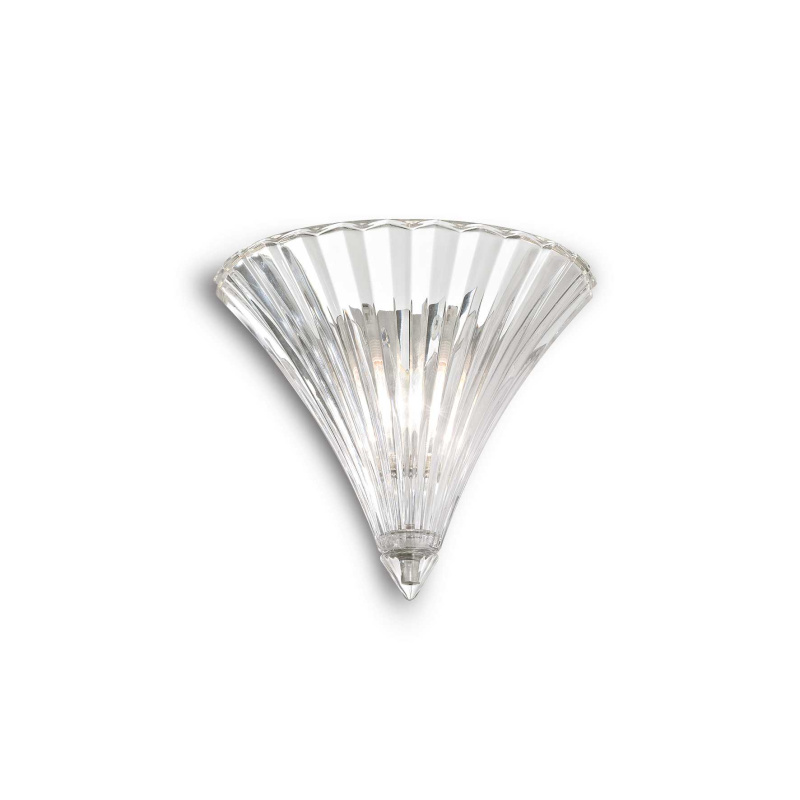 Ideal Lux Nástěnné svítidlo SANTA AP1 SMALL TRASPARENTE