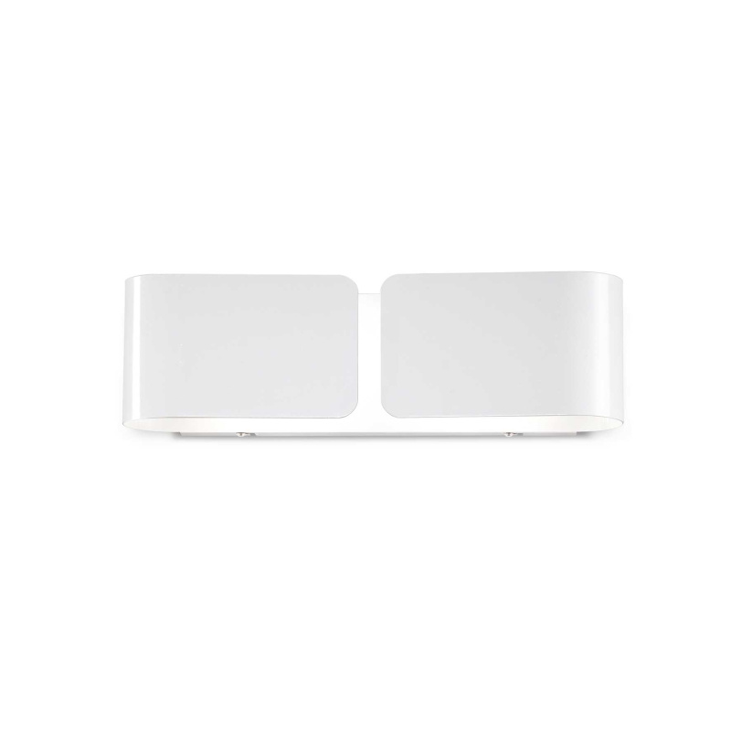 Ideal Lux Nástěnné svítidlo CLIP AP2 SMALL BIANCO