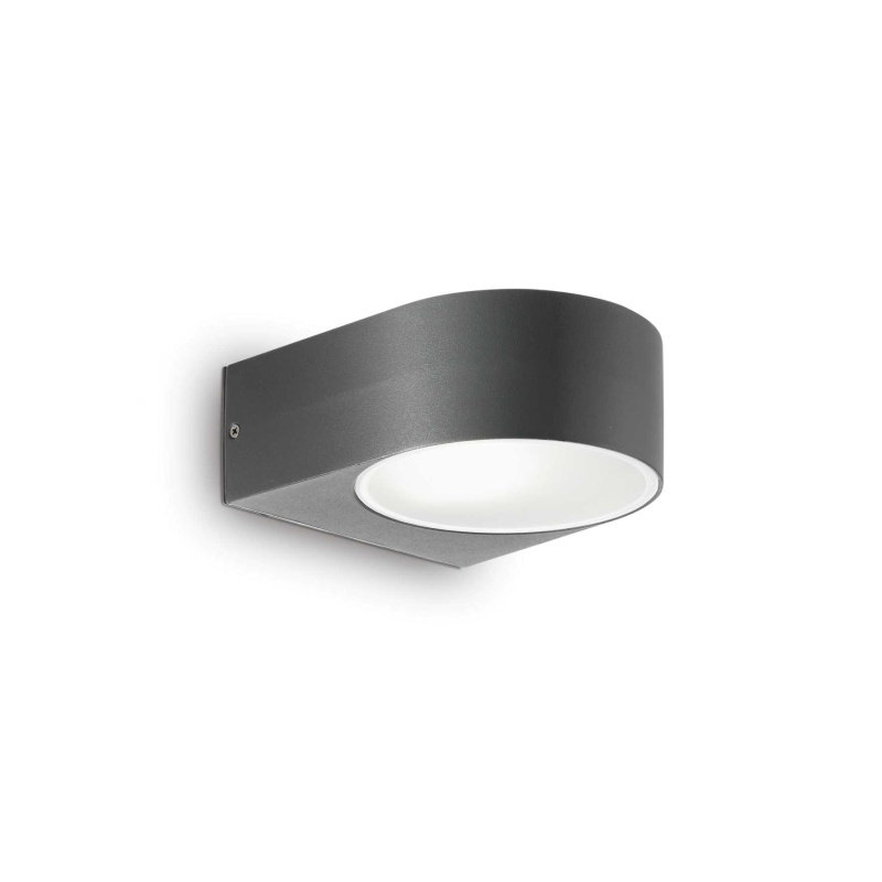Ideal Lux Nástěnné svítidlo IKO AP1 ANTRACITE