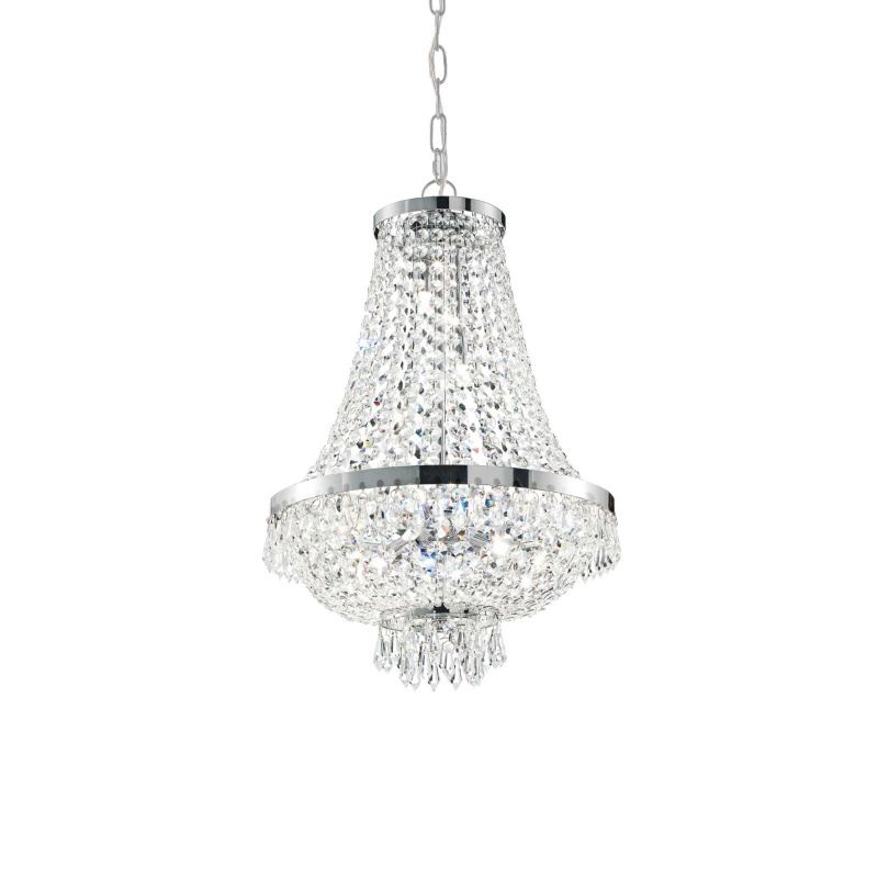 Ideal Lux Závěsné svítidlo CAESAR SP6 CROMO