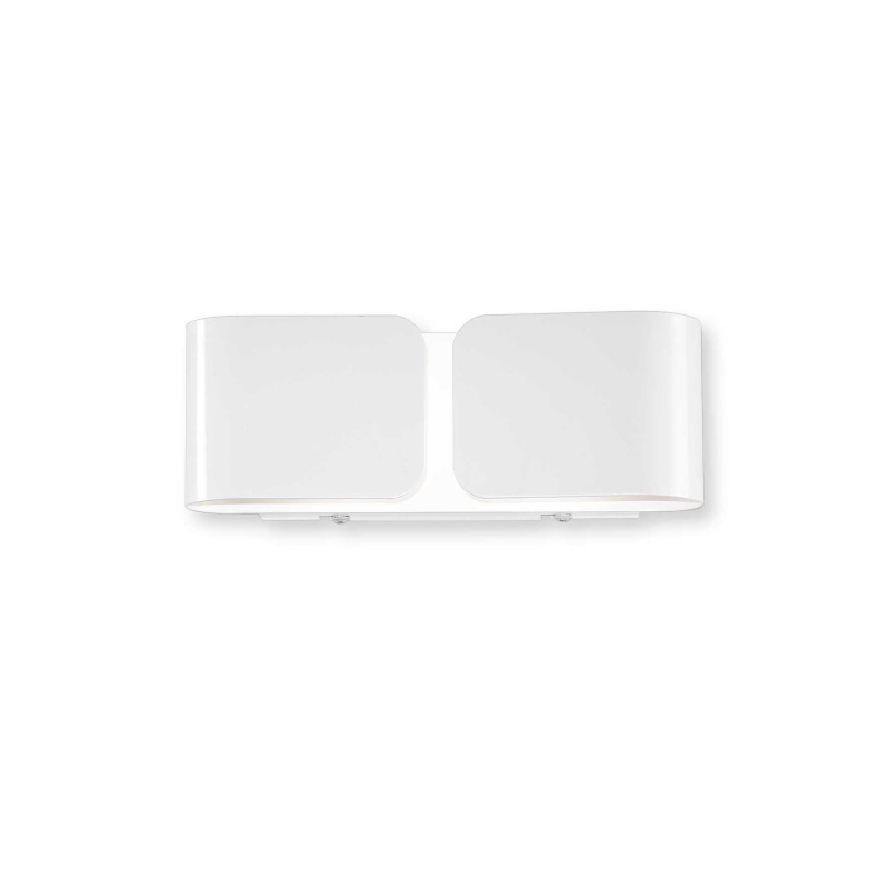 Ideal Lux Nástěnné svítidlo CLIP AP2 MINI BIANCO