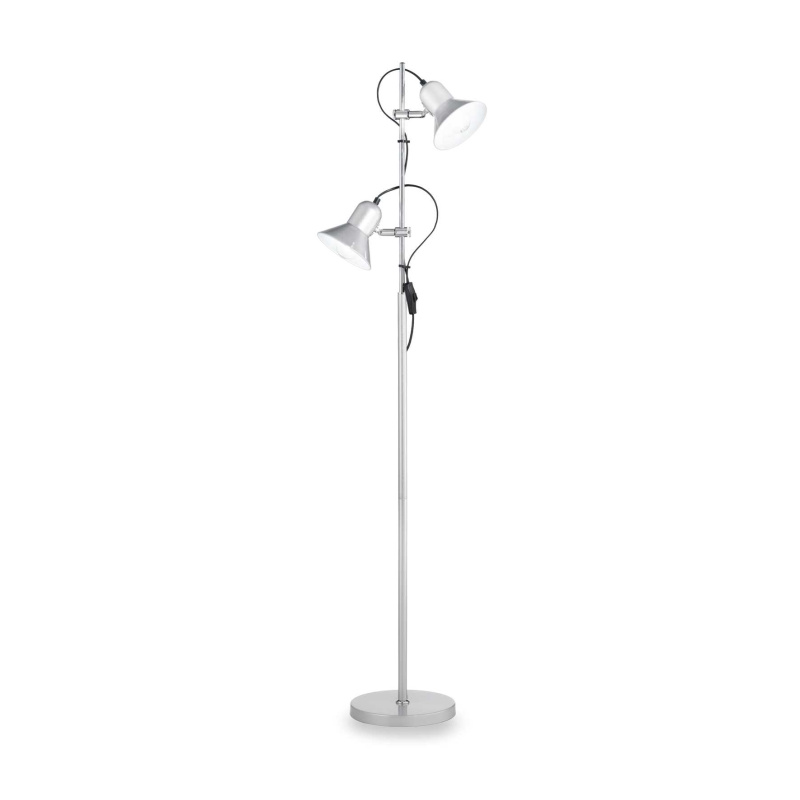 Ideal Lux Stojací lampa POLLY PT2 ARGENTO