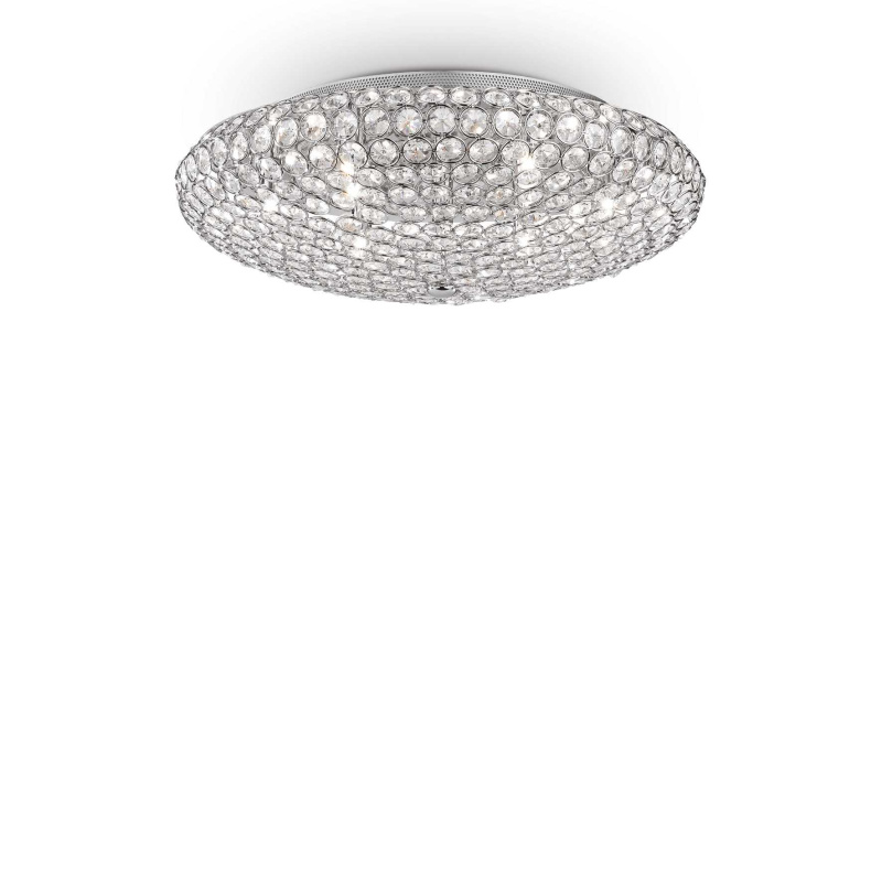 Ideal Lux Stropní svítidlo KING PL9 CROMO
