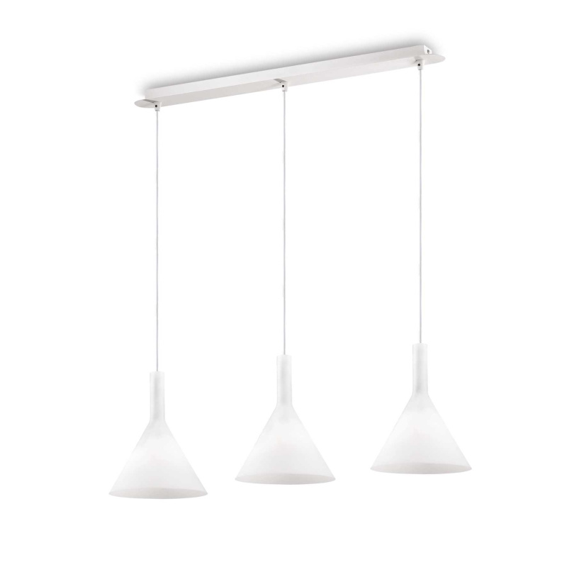 Ideal Lux Závěsné svítidlo COCKTAIL SP3 BIANCO