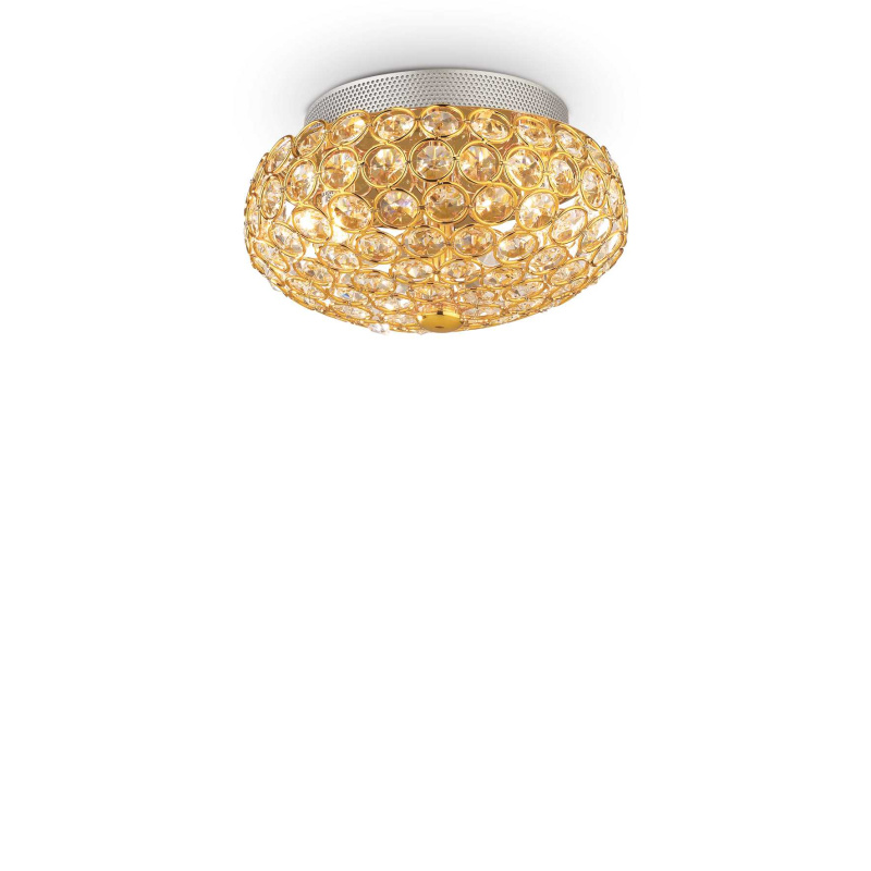 Ideal Lux Stropní svítidlo KING PL3 ORO