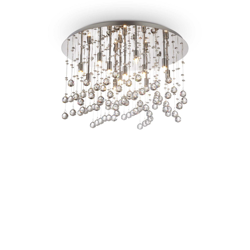 Ideal Lux Stropní svítidlo MOONLIGHT PL12 CROMO