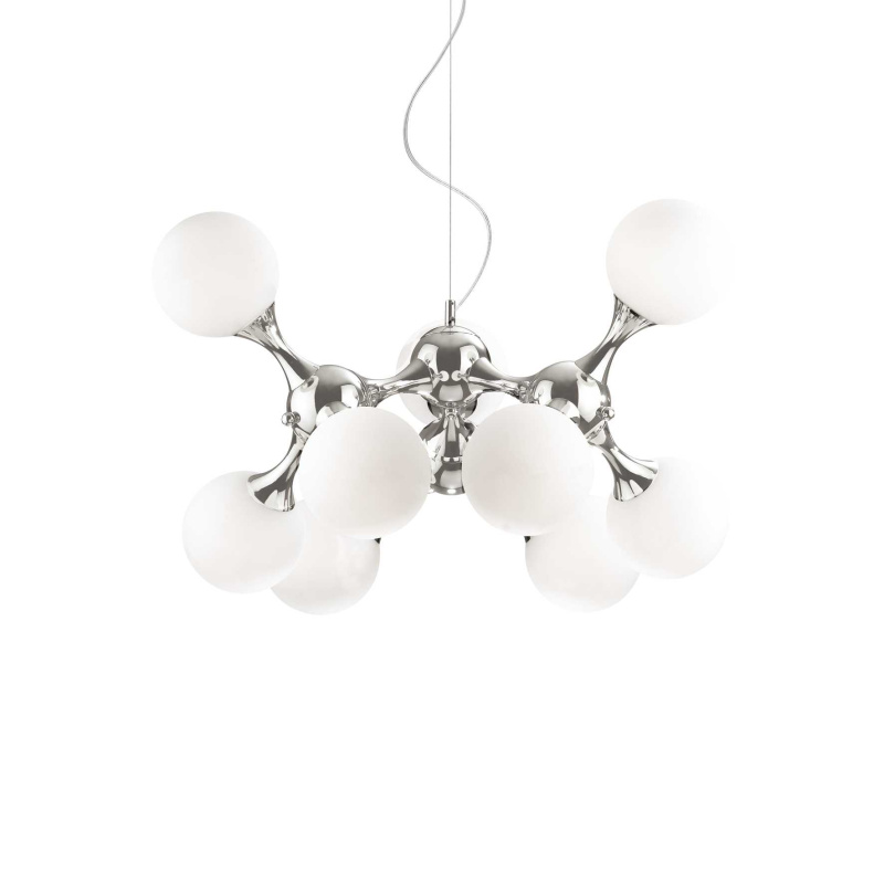 Ideal Lux Závěsné svítidlo NODI SP9 BIANCO