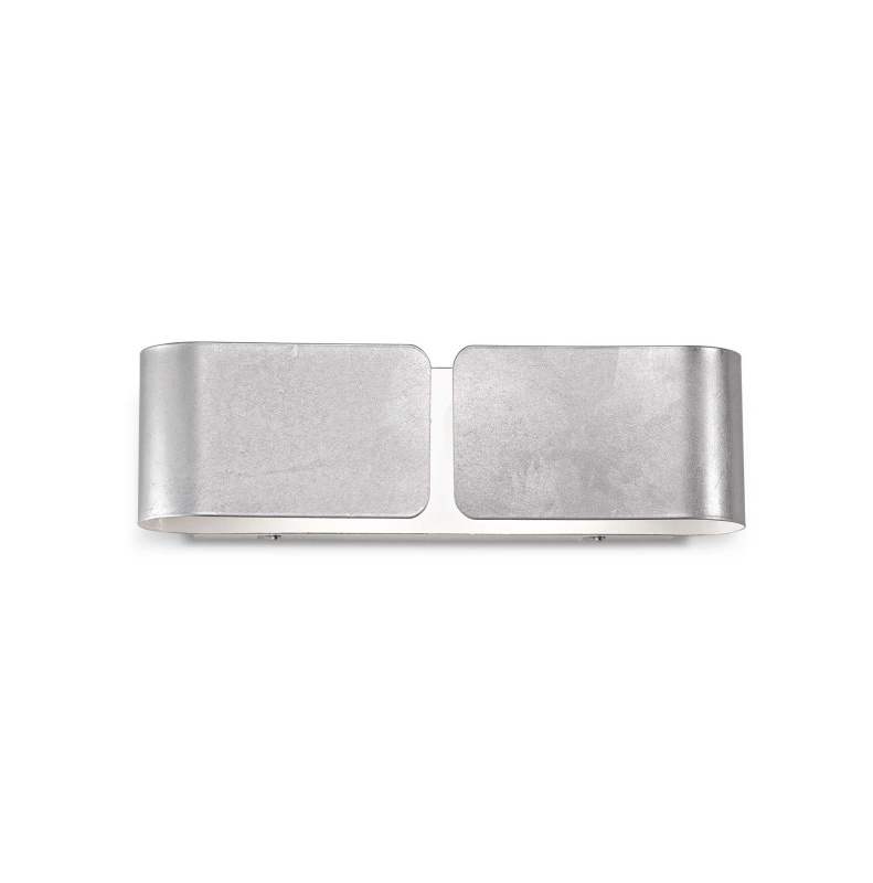 Ideal Lux Nástěnné svítidlo CLIP AP2 SMALL ARGENTO