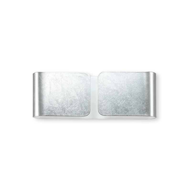Ideal Lux Nástěnné svítidlo CLIP AP2 MINI ARGENTO