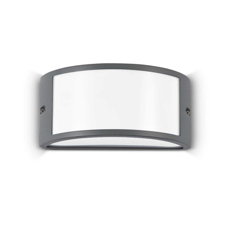 Ideal Lux Nástěnné svítidlo REX-1 AP1 ANTRACITE