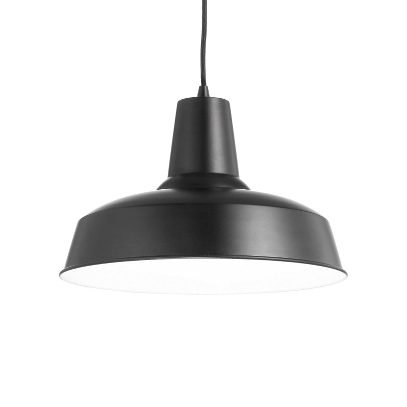 Ideal Lux Závěsné svítidlo Moby, 35cm Barva: Černá