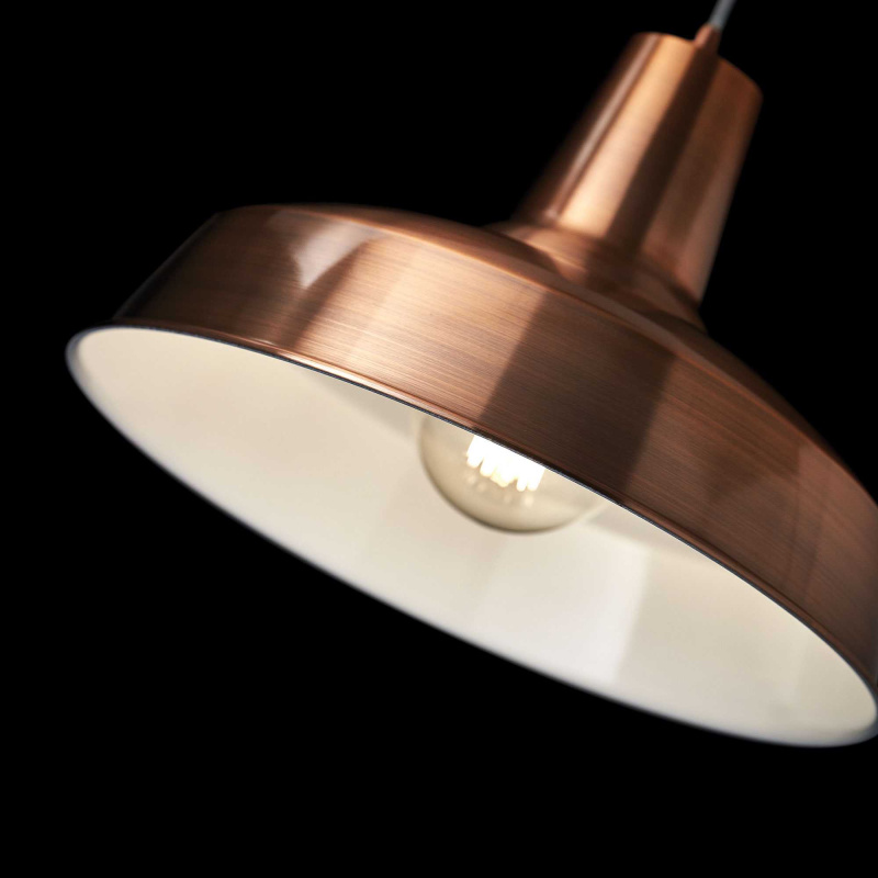 Ideal Lux Závěsné svítidlo Moby, 35cm Barva: Měděná