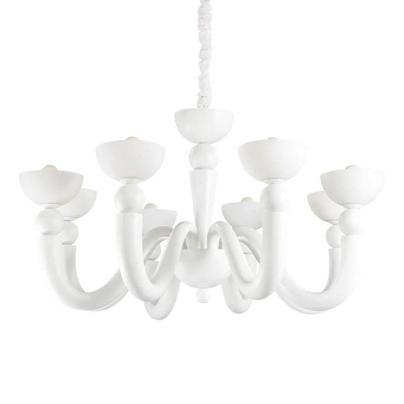 Ideal Lux Závěsné svítidlo BON BON SP8 BIANCO