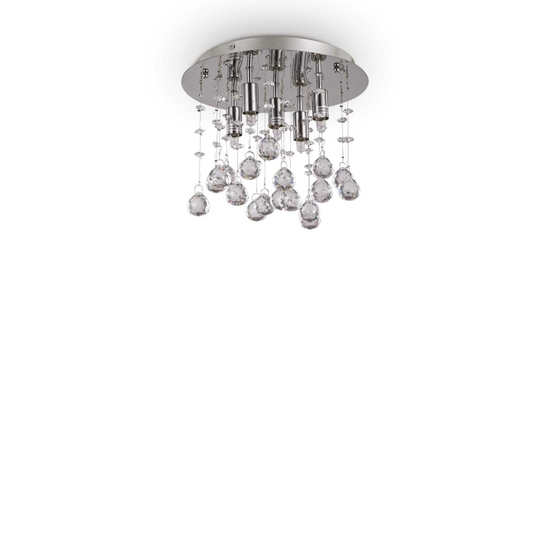 Ideal Lux Stropní svítidlo MOONLIGHT PL5 CROMO