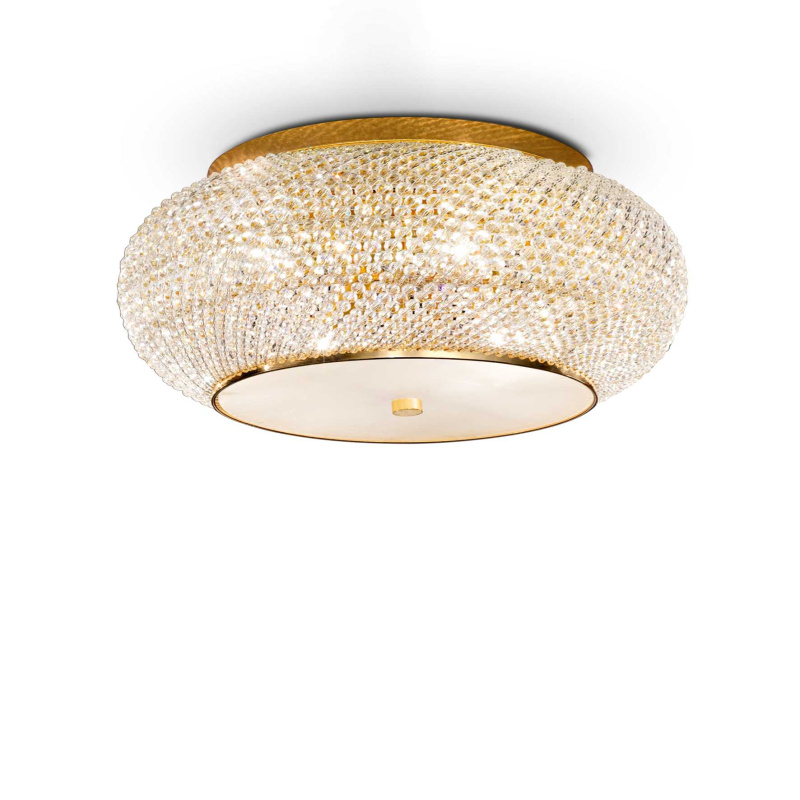 Ideal Lux Stropní svítidlo PASHA' PL10 ORO
