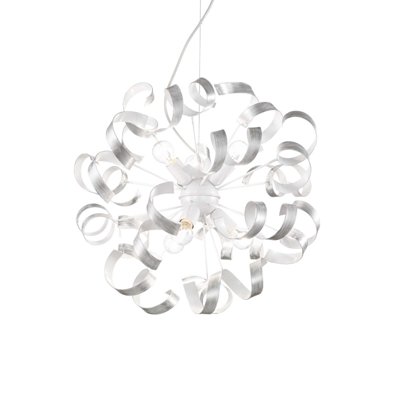 Ideal Lux Závěsné svítidlo VORTEX SP6 ARGENTO