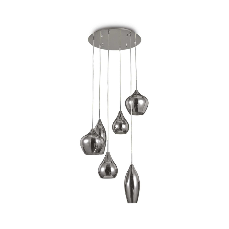 Ideal Lux Závěsné svítidlo SOFT SP6 FUME'