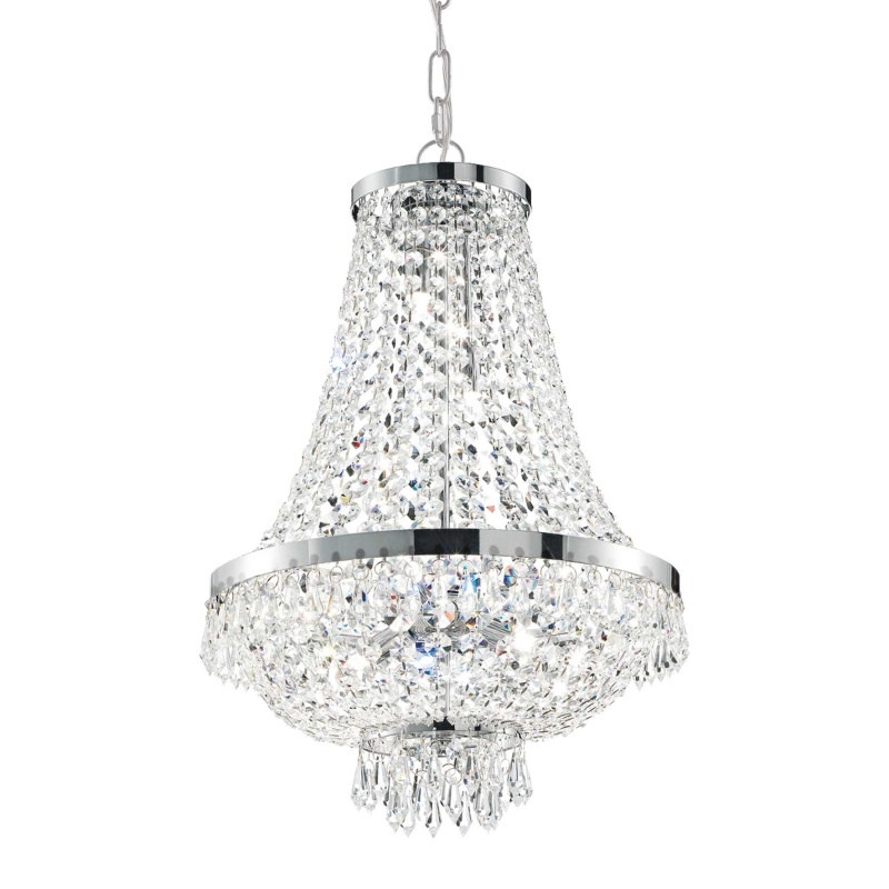 Ideal Lux Závěsné svítidlo CAESAR SP12 CROMO