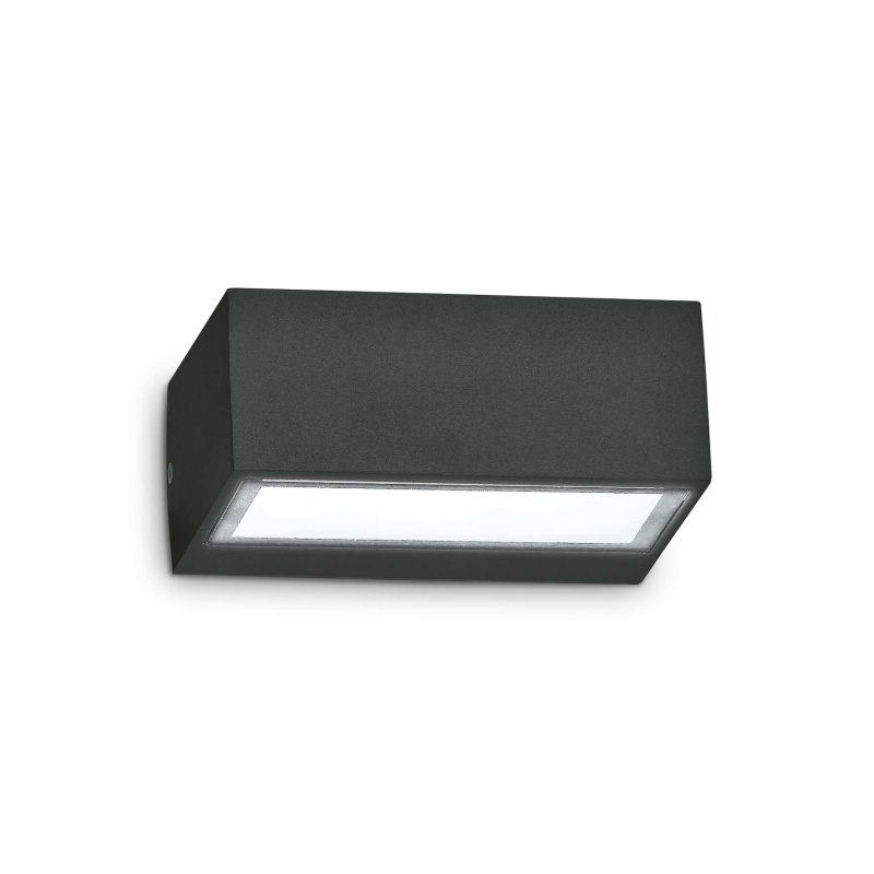 Ideal Lux Nástěnné svítidlo TWIN AP1 NERO