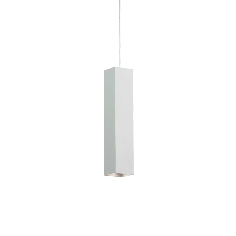 Ideal Lux Závěsné svítidlo SKY SP1, š. 6 cm, v. max. 130 cm Barva: Bílá