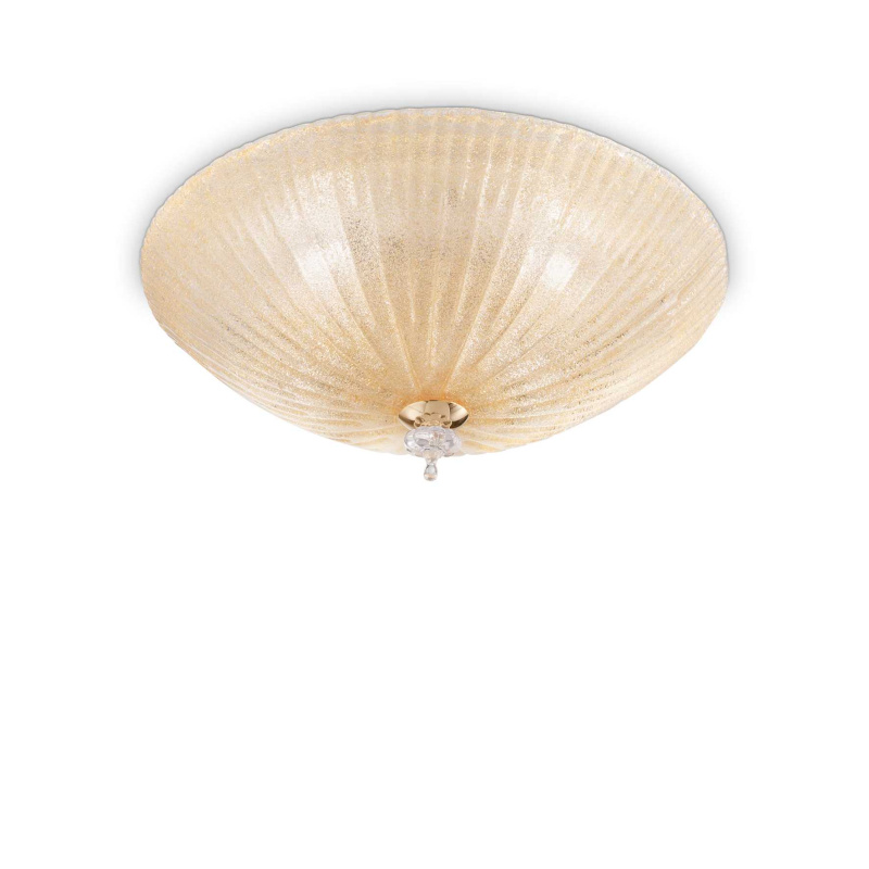 Ideal Lux Stropní svítidlo SHELL PL4 AMBRA