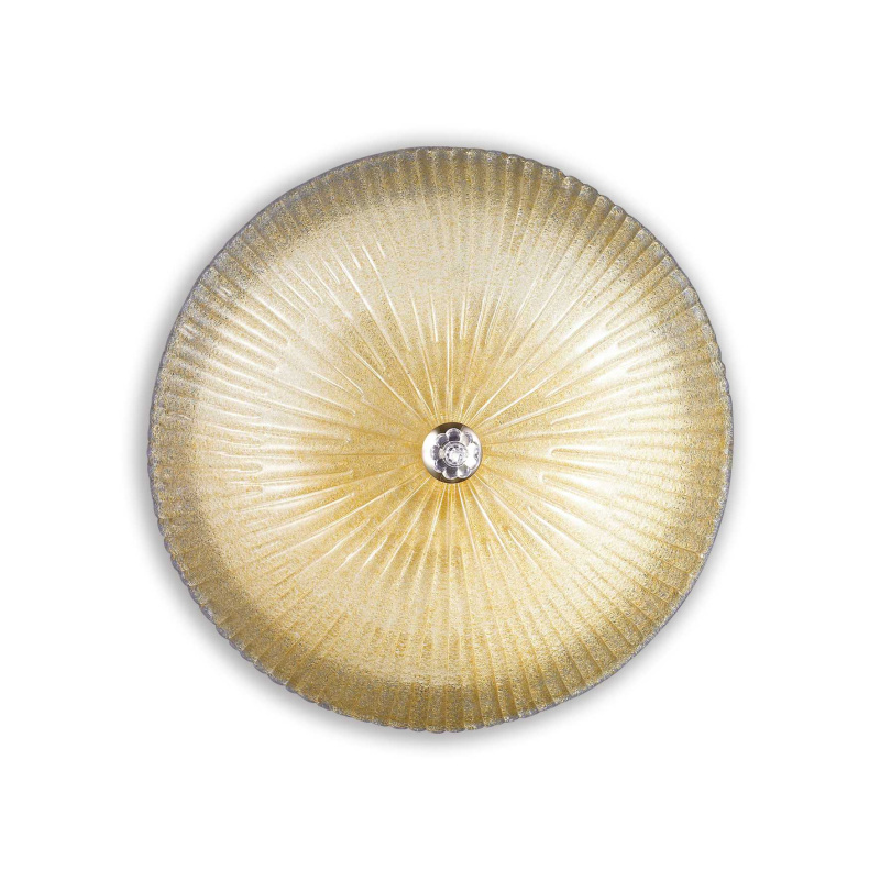 Ideal Lux Stropní svítidlo SHELL PL6 AMBRA