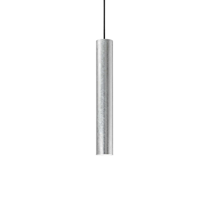 Ideal Lux Závěsné svítidlo LOOK SP1 D06 ø 6 cm Barva: Stříbrná
