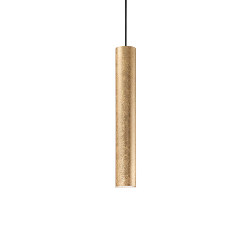 Ideal Lux Závěsné svítidlo LOOK SP1 D06 ø 6 cm Barva: Zlatá metalická