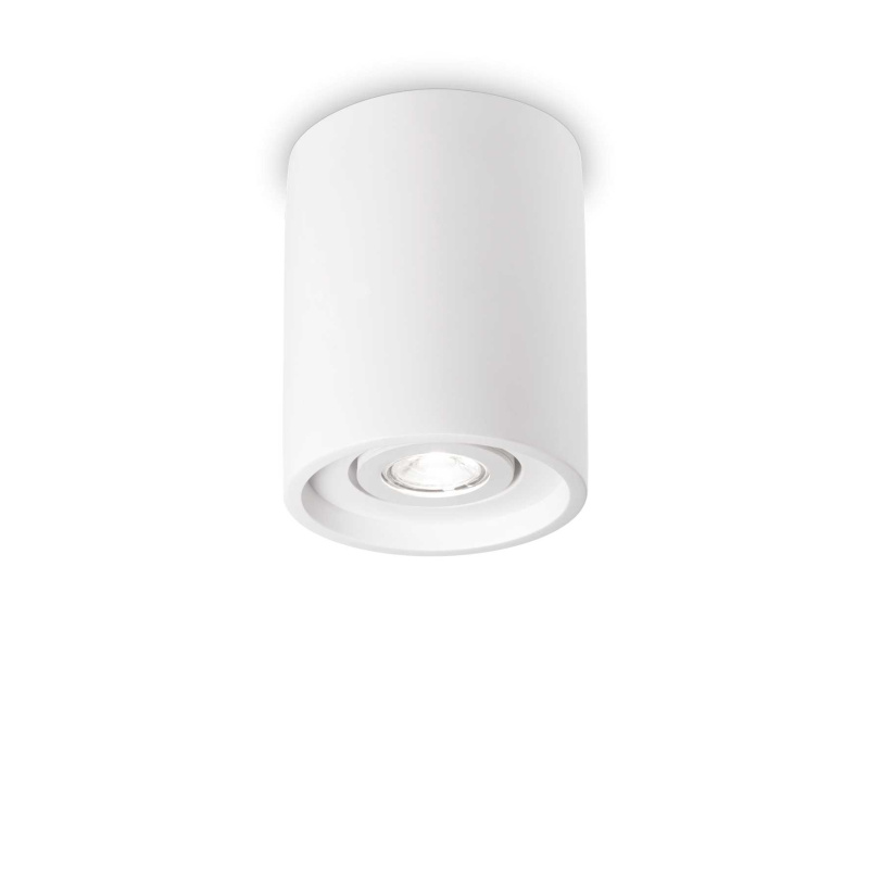 Ideal Lux Stropní svítidlo OAK PL1 ROUND BIANCO